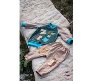 Stickserie - Igelchen Satin Appli